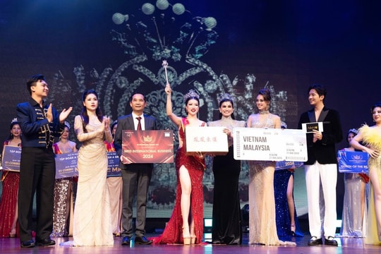 Jennifer Ly đăng quang Hoa hậu Doanh nhân Quốc tế 2024