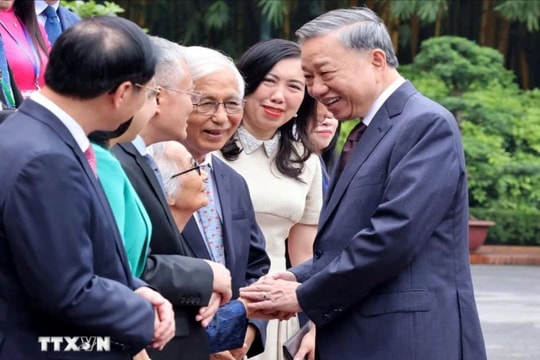 Tổng Bí thư, Chủ tịch nước Tô Lâm gặp mặt kiều bào tiêu biểu