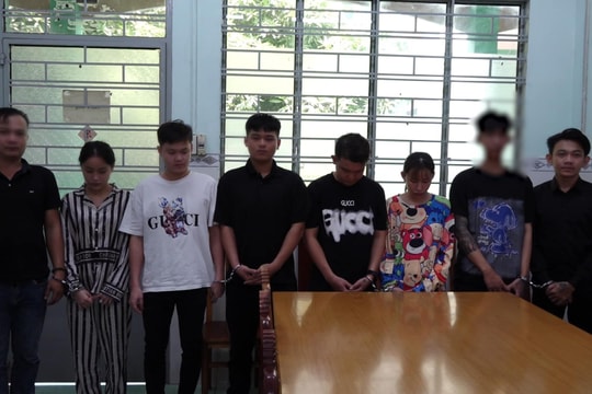 Tạm giữ 11 đối tượng dương tính ma túy
