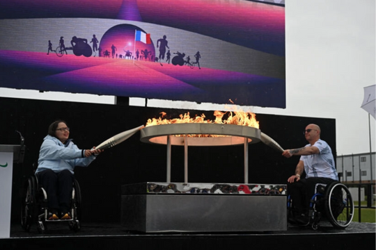 Hành trình của ngọn lửa Paralympic Paris