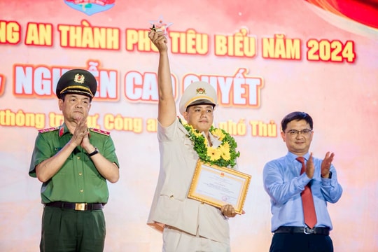 Gặp Đại uý CSGT tiêu biểu của Công an TP.HCM