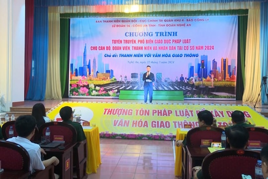 “Phiên tòa giả định" góp phần nâng cao ý thức chấp hành pháp luật giao thông