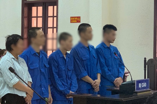 Nhóm đối tượng mua bán ma túy lĩnh án