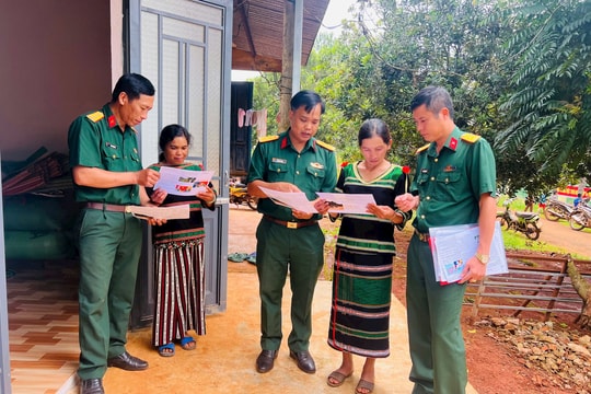 Tuyên truyền, phổ biến pháp luật cho người dân xã biên giới