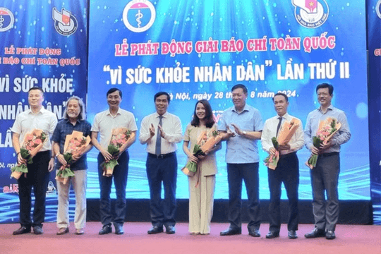 Phát động Giải Báo chí toàn quốc “Vì sức khỏe nhân dân” lần thứ II
