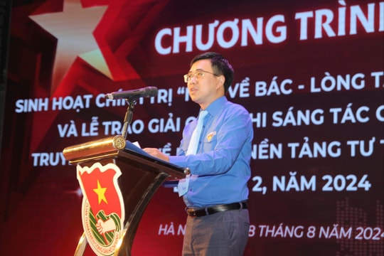 Trao giải cuộc thi truyền thông về bảo vệ nền tảng tư tưởng của Đảng
