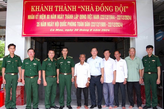 Hỗ trợ 'Nhà đồng đội' cho quân nhân có hoàn cảnh khó khăn