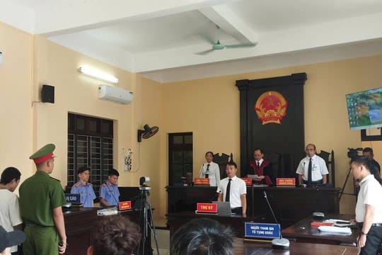 TAND huyện Bình Liêu xét xử trực tuyến vụ cướp tài sản