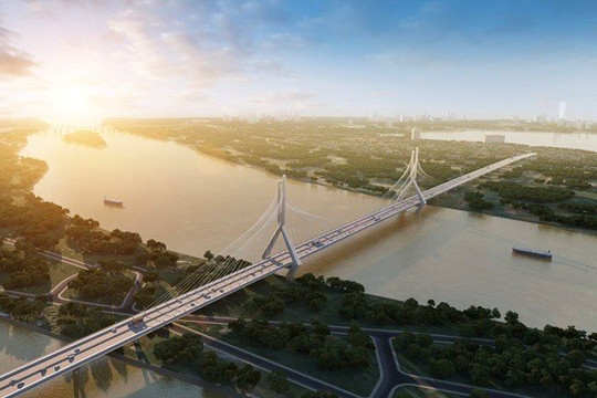 Hà Nội đẩy nhanh tiến độ xây dựng cầu Tứ Liên