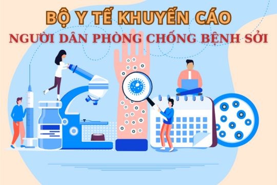Bộ Y tế khuyến cáo người dân phòng chống bệnh sởi