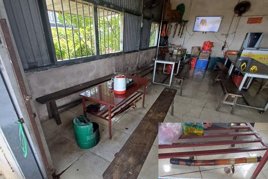 Dùng điếu cày gây thương tích vì mâu thuẫn khi chào hỏi