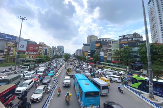 Giao thông Thủ đô ngày nghỉ lễ