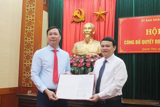 Điều động, bổ nhiệm nhân sự mới ở một số tỉnh, thành
