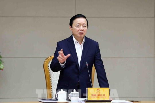 Phân công nhiệm vụ Phó Thủ tướng Trần Hồng Hà