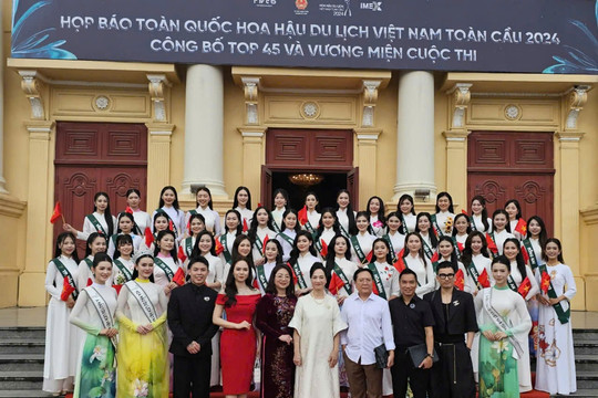 Công bố Top 45 Hoa hậu Du lịch Việt Nam toàn cầu 2024