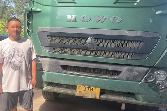 Xử lý tài xế xe Howo đi sai làn gây nguy hiểm trên Quốc lộ 46