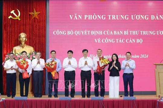 Bổ nhiệm Trợ lý, Thư ký của Tổng Bí thư, Chủ tịch nước Tô Lâm