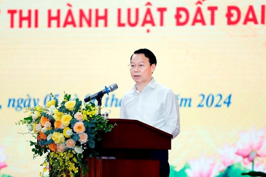 Bộ trưởng Đỗ Đức Duy: Sớm đưa những đột phá mới của Luật Đất đai vào cuộc sống