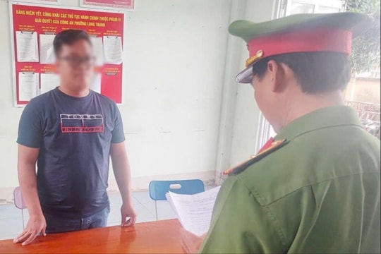 Bắt tạm giam đối tượng lừa đảo chiếm đoạt tài sản