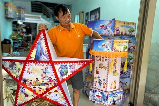 Làng nghề Mật Sơn tất bật dịp Tết Trung thu