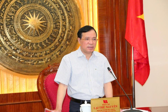 Phân công ông Lại Thế Nguyên điều hành công việc của Tỉnh ủy Thanh Hóa