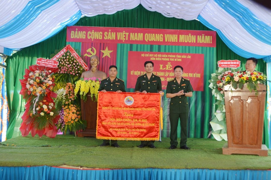 Đắk Lắk: Bộ đội Biên phòng Yok M’Bre kỷ niệm 20 năm thành lập