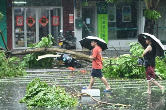 Bão Yagi sẽ vào Trung Quốc lần ba