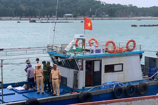 Cưỡng chế 3 trường hợp đến nơi tránh trú bão an toàn