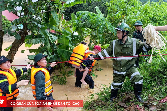 Nước sông Kỳ Cùng vượt mức báo động 2, khẩn trương sơ tán người dân