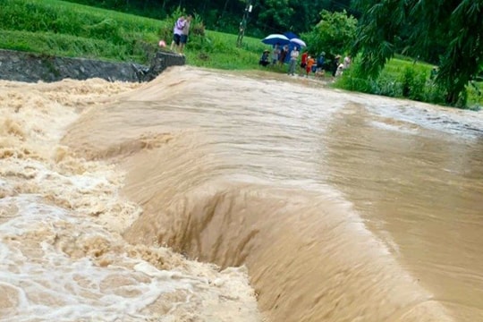 Thời tiết từ ngày 9 đến 15/9: Mưa lớn, nguy cơ lũ quét tại 12 tỉnh vùng núi Bắc Bộ