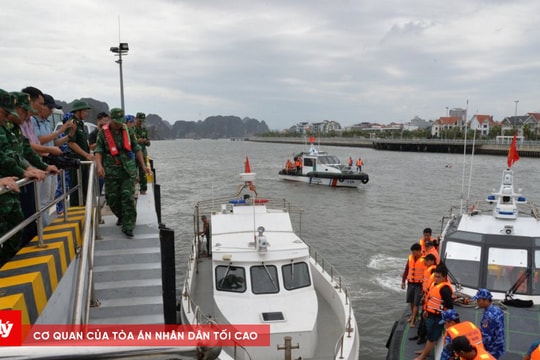 Quảng Ninh: Tiếp nhận 43 thuyền viên gặp nạn trên biển trong cơn bão số 3