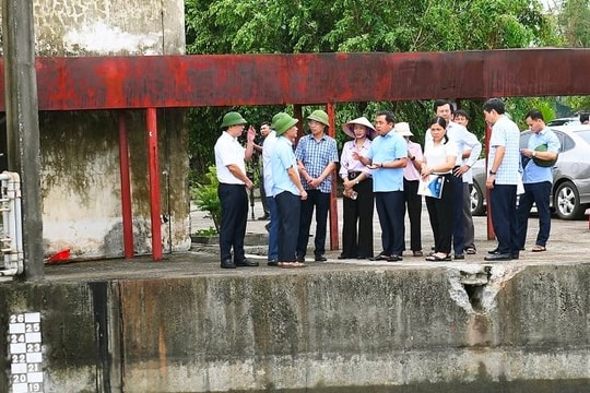Cảnh báo nước dâng cao trên sông Thái Bình qua Hải Dương
