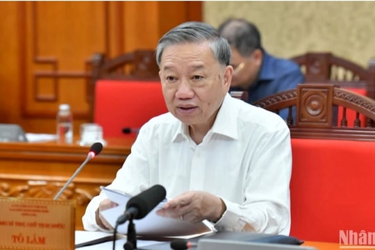 Tổng Bí thư, Chủ tịch nước Tô Lâm thăm hỏi đồng bào, chiến sĩ bị ảnh hưởng của cơn bão số 3