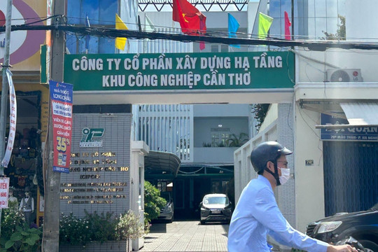 Bắt tạm giam Tổng giám đốc Công ty xây dựng hạ tầng khu công nghiệp Cần Thơ