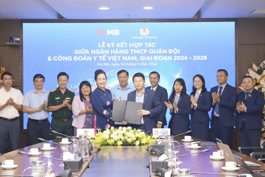 MB hợp tác với Công đoàn Y tế Việt Nam