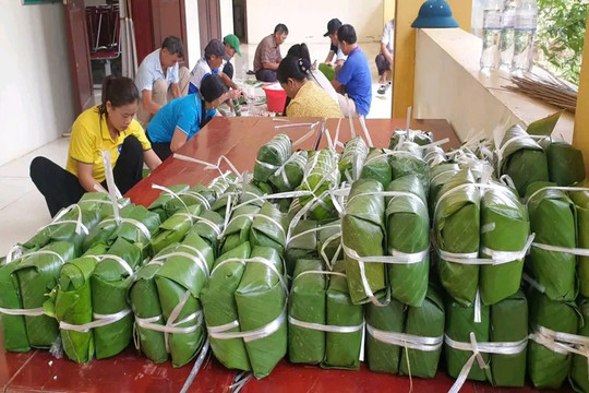 Nhiều hoạt động thiết thực ủng hộ đồng bào bị thiệt hại do cơn bão số 3