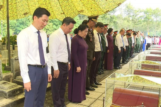 Hơn 204 tỷ đồng nâng cấp Nghĩa trang Liệt sỹ Đồi 82 Tây Ninh