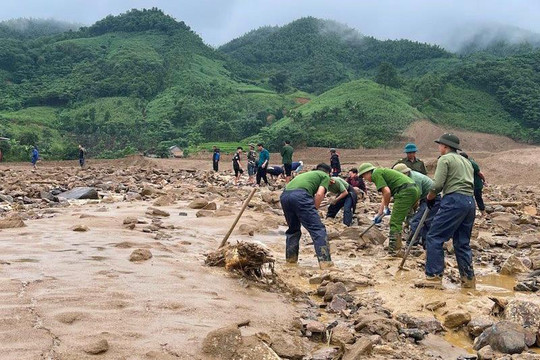 Lào Cai: Huy động tìm kiếm 73 người mất tích ở thôn Làng Nủ