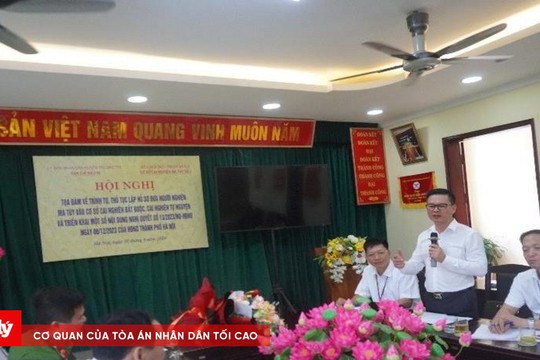 Hà Nội: Tọa đàm về trình tự, thủ tục lập hồ sơ đưa người nghiện đi cai
