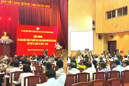 Đại hội đại biểu MTTQVN TP.HCM lần thứ XII: Đảm bảo tiến độ, thiết thực, hiệu quả, tiết kiệm