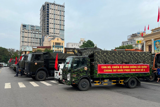 Nhiều địa phương, đơn vị chung tay giúp Hải Phòng khắc phục hậu quả do bão