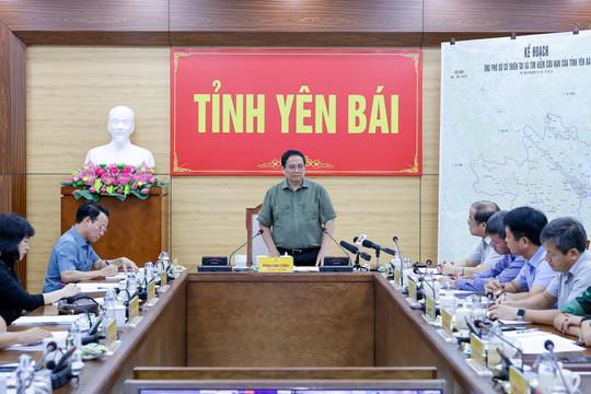 Huy động trên 100 nghìn người khắc phục hậu quả thiên tai tại Yên Bái