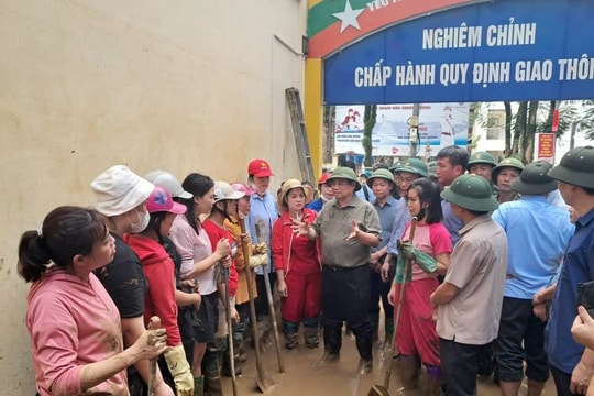 Thủ tướng tới Yên Bái chỉ đạo ứng phó, khắc phục hậu quả thiên tai