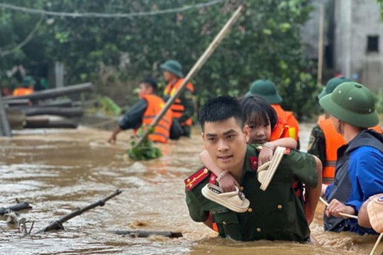 Bộ Công an chỉ đạo xử lý nghiêm việc đưa tin sai về bão lũ