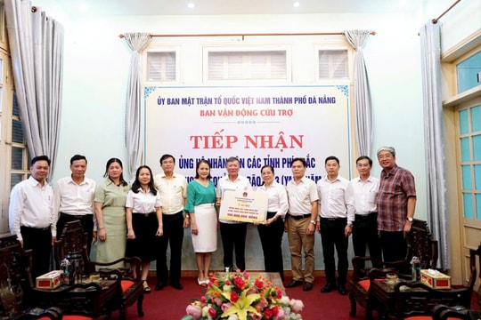 TAND hai cấp TP. Đà Nẵng hướng về đồng bào vùng bão, lũ