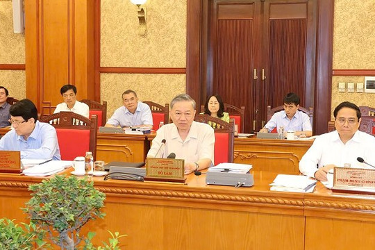 Bộ Chính trị cho ý kiến về Đề án thành lập Thành phố Huế trực thuộc Trung ương