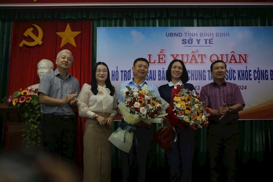 62 y, bác sĩ của Bình Định lên đường hỗ trợ đồng bào vùng bão lũ