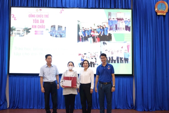 TAND TP.HCM tổ chức chương trình "Công chức trẻ Tòa án xin chào"