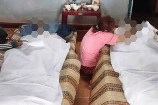Hai cha con tử vong dưới dòng suối bị nhiễm điện