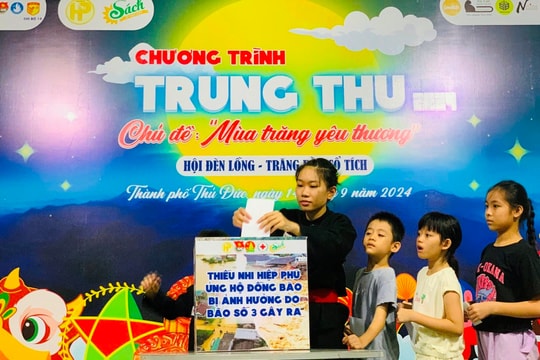Hàng nghìn phần quà vui Trung thu cho thiếu nhi TP.HCM